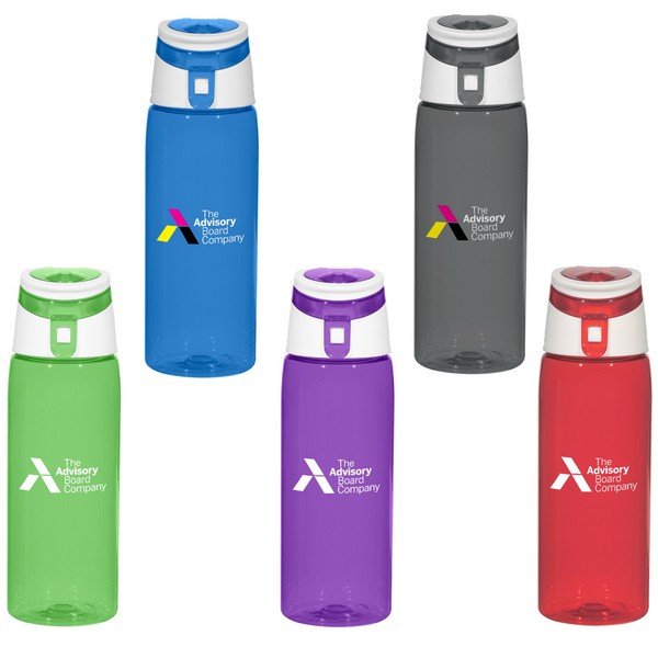DH5835 24 Oz. Flip Top Sports Bottle With Custo...